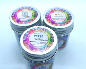 Maschera viso ayurvedica in polvere