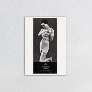 Vintage Advertising Poster Reprint Poster Warner's Legant Bodice
