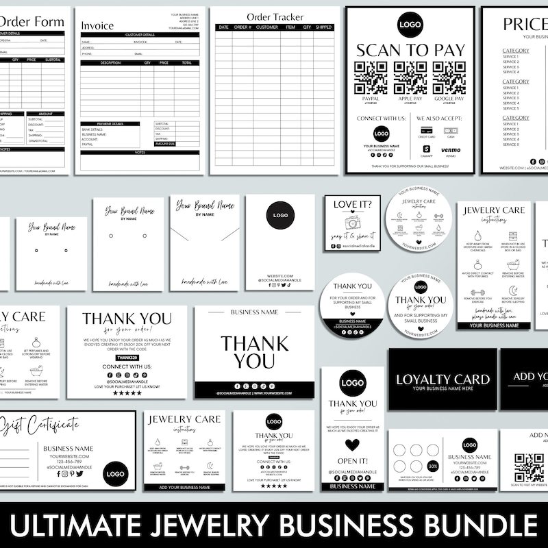 Jewelry Cards - Etsy