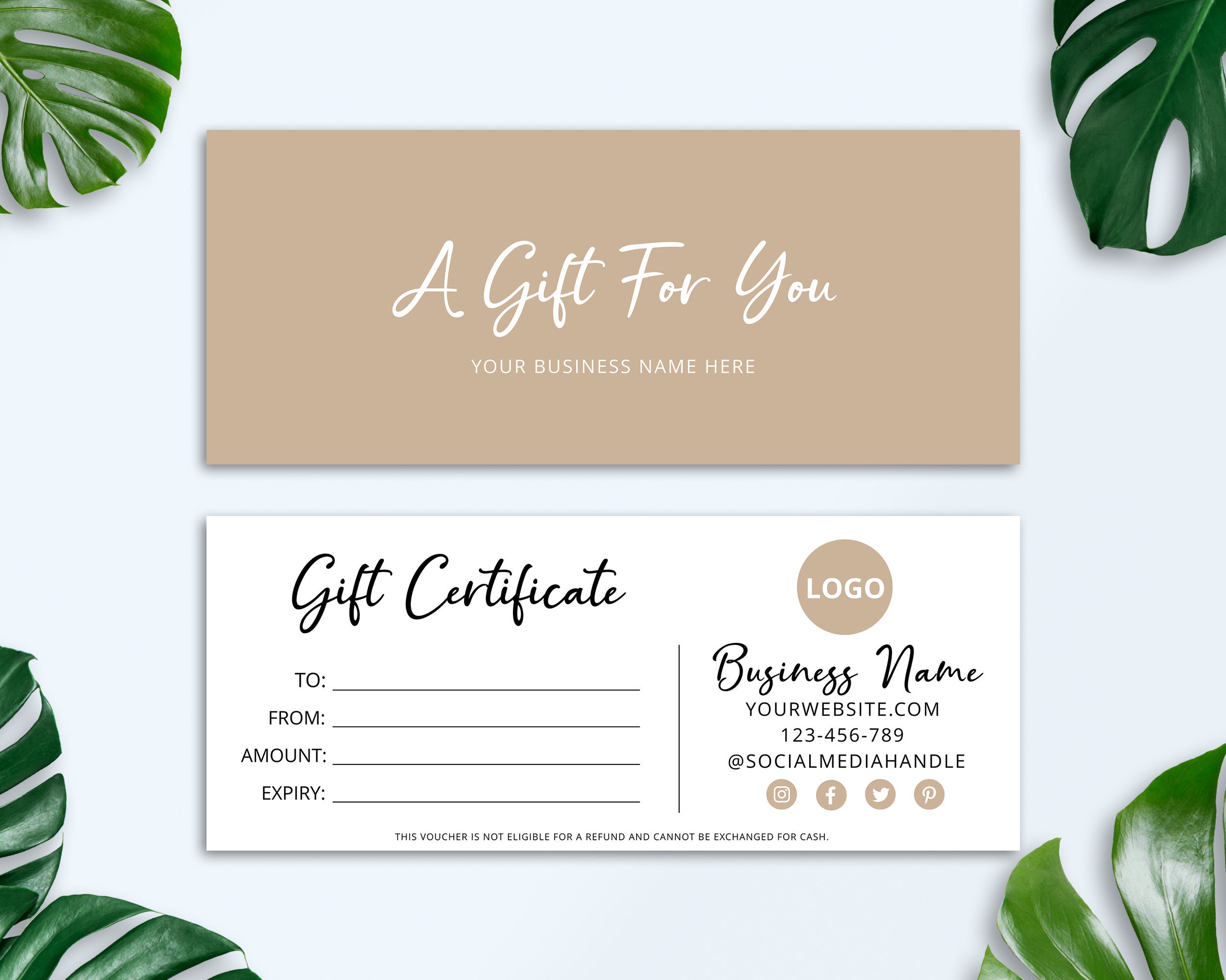 Editable Gift Certificate Template Small Business Supplies Etsy UK Editable Gift Certificate Template Small Business Supplies Etsy UK