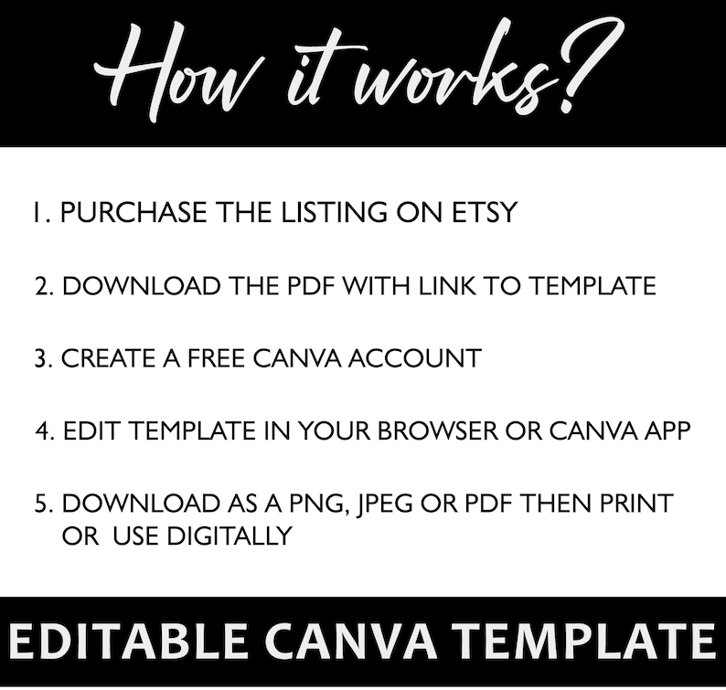Editable Order Forms Bundle, Tshirt, Tumbler, Invoice Template, Editable Canva Template, Printable Small Business Forms, Custom Order Form image 9