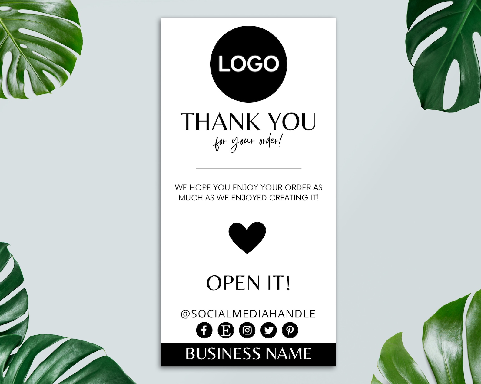 Editable Box Label Template, Custom Packaging Labels, Canva Template ...