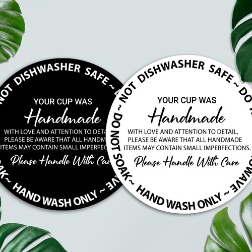 Care Instructions for Vinyl Mugs Tumbler Cup Small Business Etsy