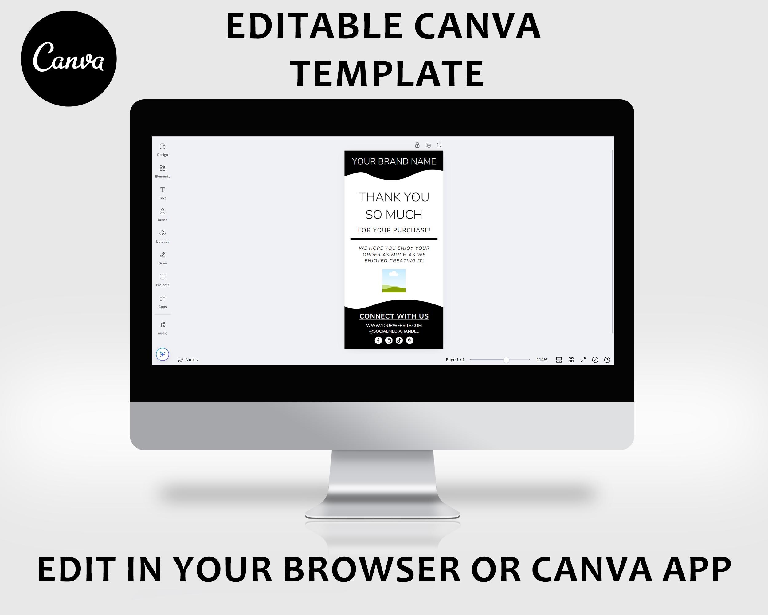 Box File Label Canva Box Label Template, Editable Box Packaging Sticker, Box Seal Label ...