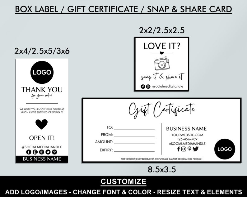 Editable Candle Business Bundle, Care Instructions, Thank You Card, Candle Label, Wax Melt, Canva Template, Invoice, Order Form, Price List image 7