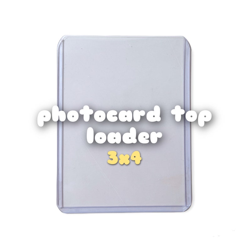Custom Top Loaders for Photocards/vaccine Cards/ Film Sheets Etsy