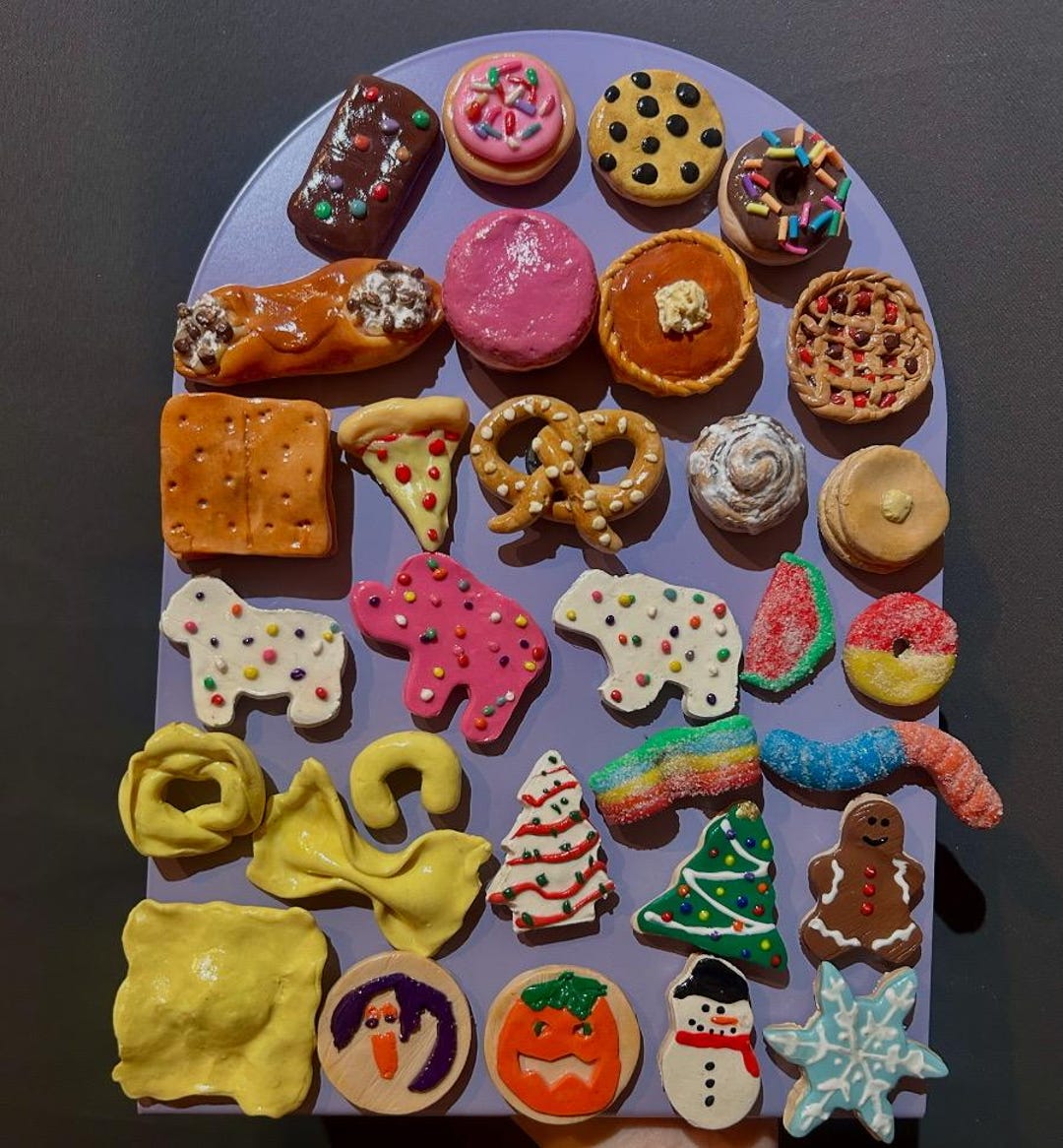 Handmade Polymer Clay Magnets (individual - 1 Item) - Etsy