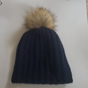 Navy blue hat
