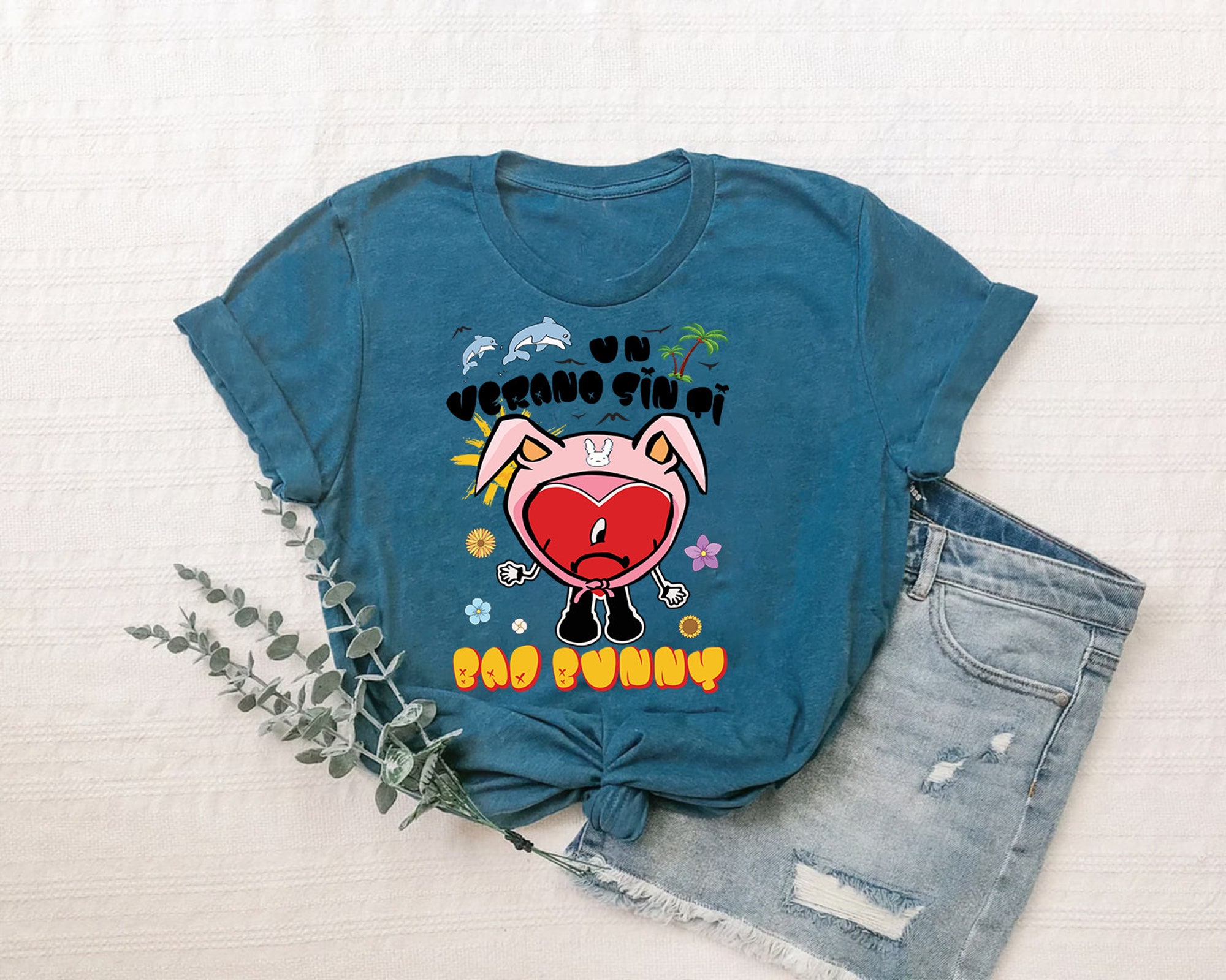 Bad Bunny Merch Neues Album T-Shirt Bad Bunny Merch Neues Album T-Shirt