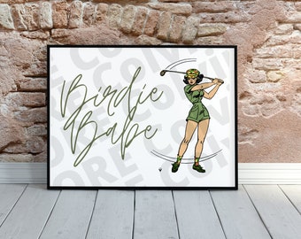 Birdie Babe Print