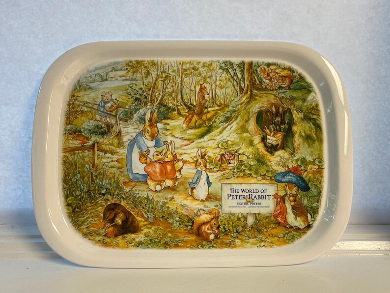 Beatrix Potter Serving Trays, the World of Peter Rabbit, Set of 2 ...