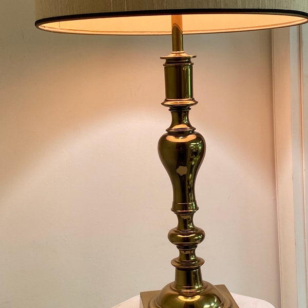 Stiffel Candlestick Lamp Etsy
