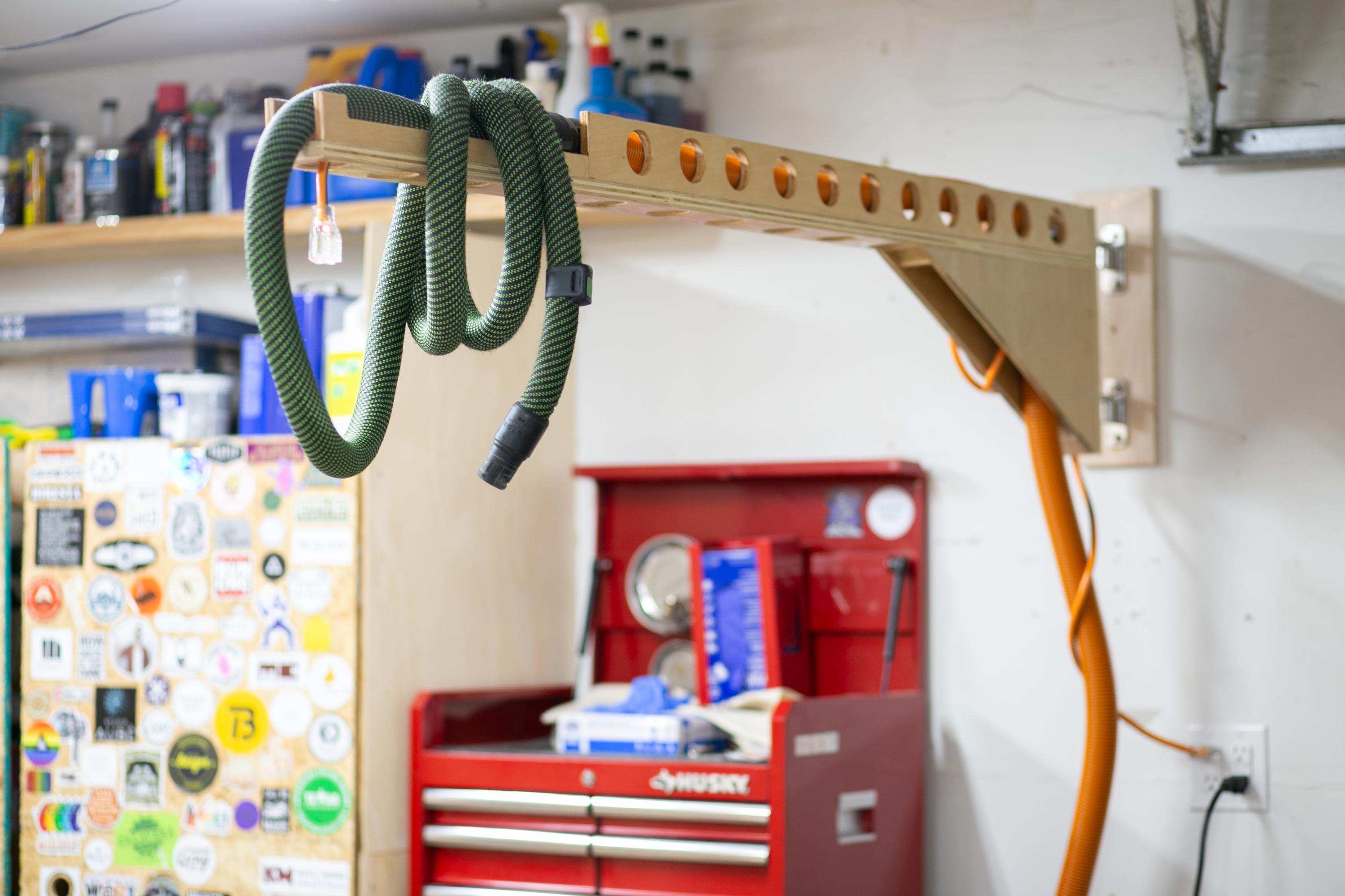 Workshop Boom Arm Plans – DIY Dust Collection Hose Management (PDF ...