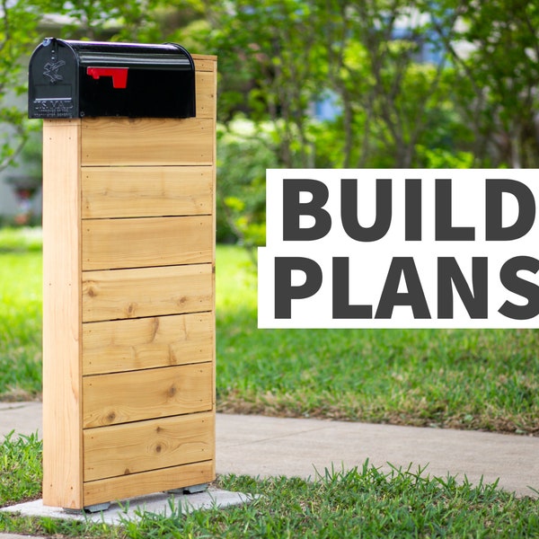 Modern Mailbox Build Plans