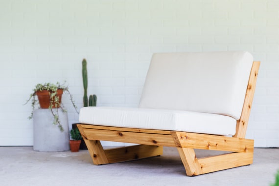 Outdoor Modern Lounge Chair Plans Etsy Denmark