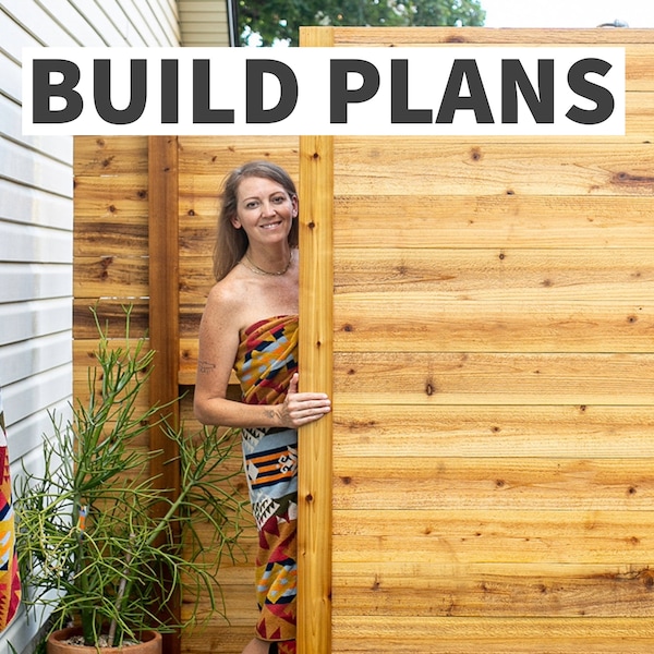 Outdoor Shower Build Plans
