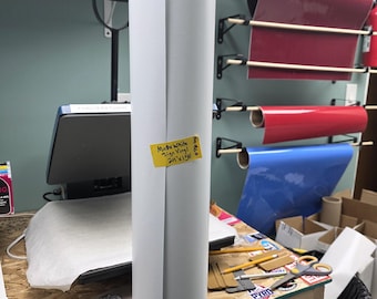 Calendar Color Sign Vinyl 24" x 150 ft (50 yds) Matte White 3mil