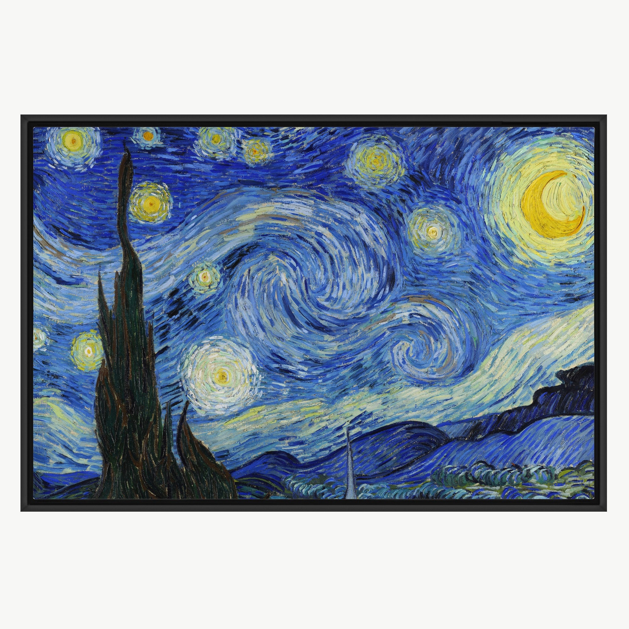 Discover Vincent Van Gogh The Starry Night Canvas Art Print