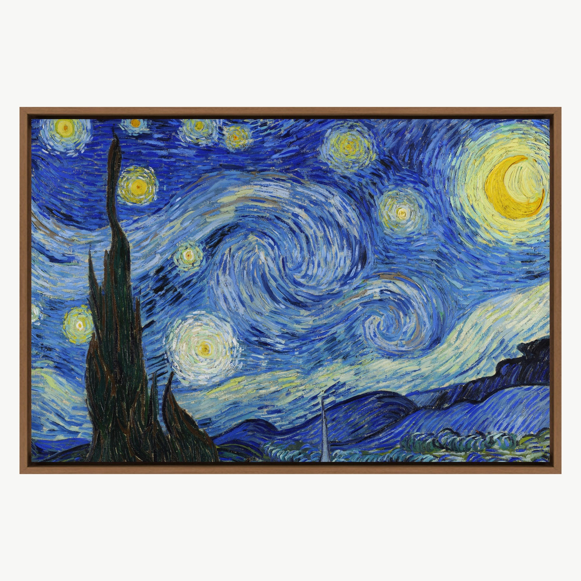 Discover Vincent Van Gogh The Starry Night Canvas Art Print