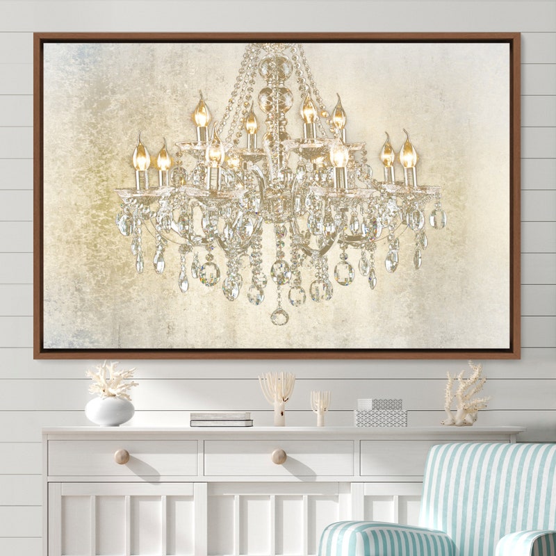 Chandelier Wall Art - Etsy