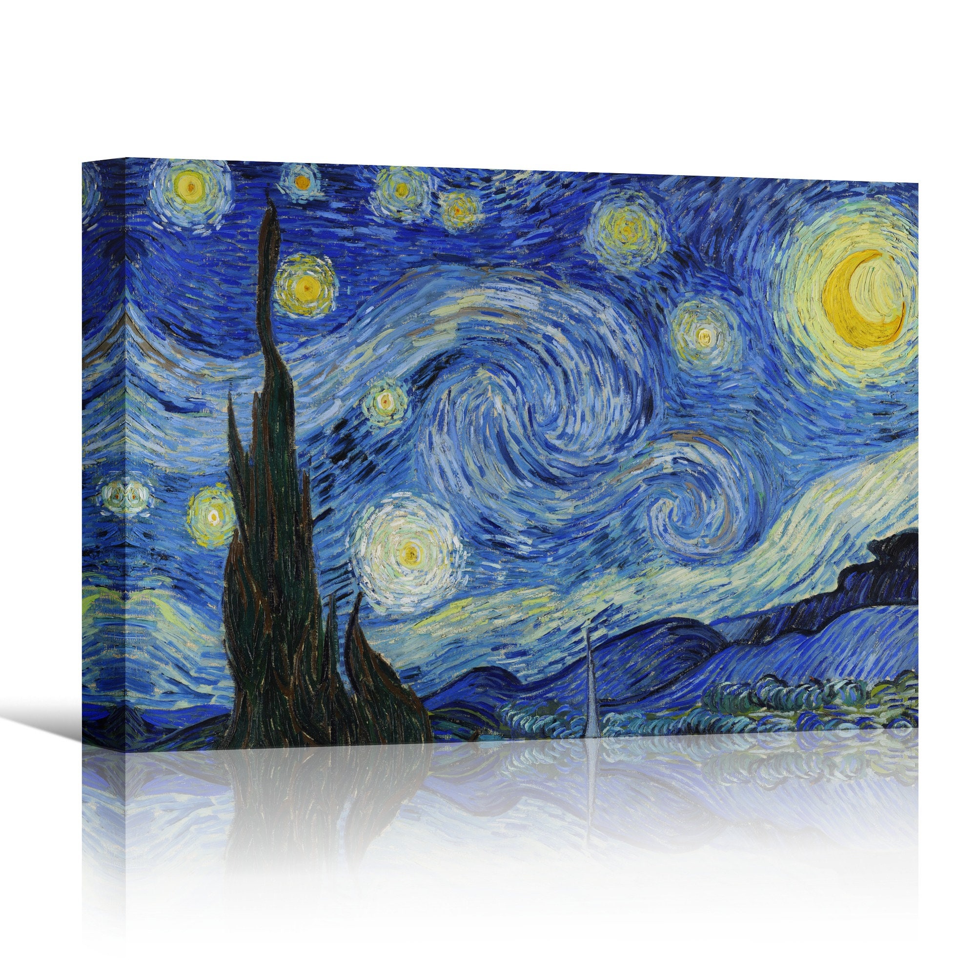 Discover Vincent Van Gogh The Starry Night Canvas Art Print