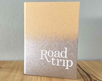 Travel diary A5 for your road trip