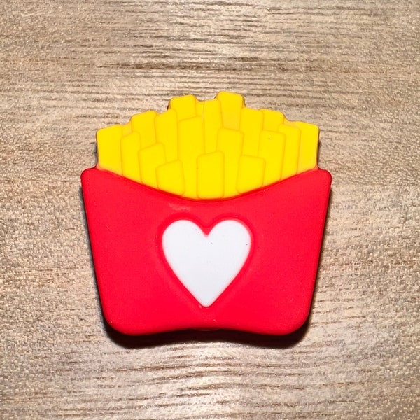 Fries -- Silicone Focal Bead