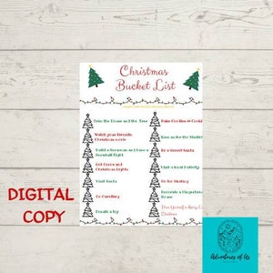 Family Christmas Bucket List
