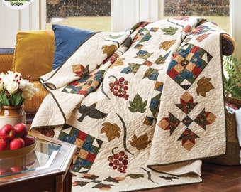 The Grape Thieves Quilt Pattern (PDF)