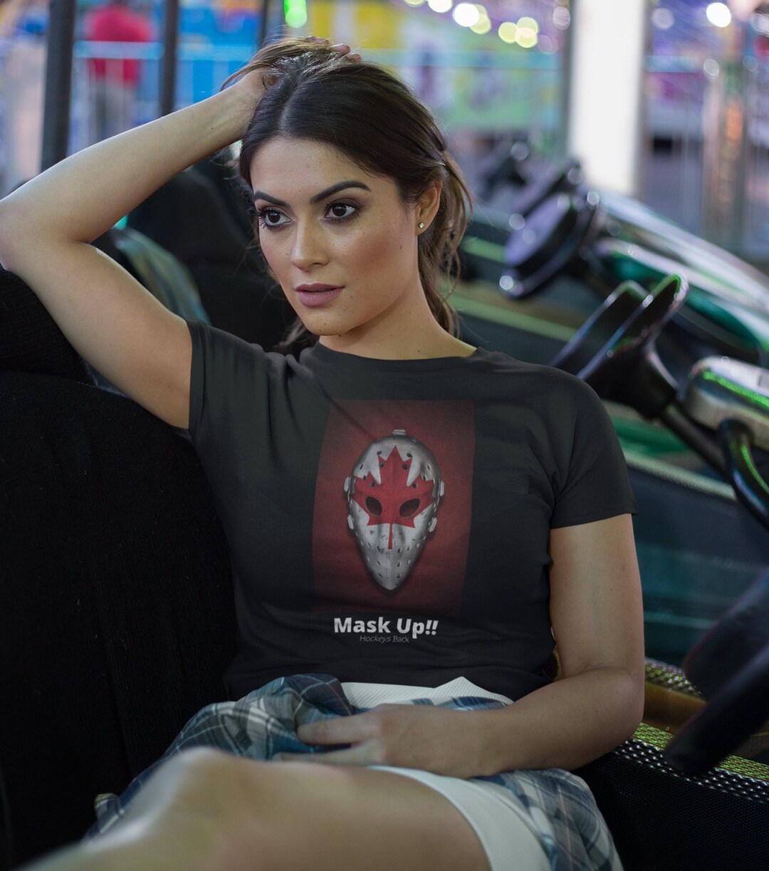 Hockeys Back Mask Shirt, Good Gift for Her or Him, Hockey Player