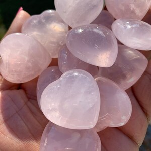 Rose Quartz Hearts