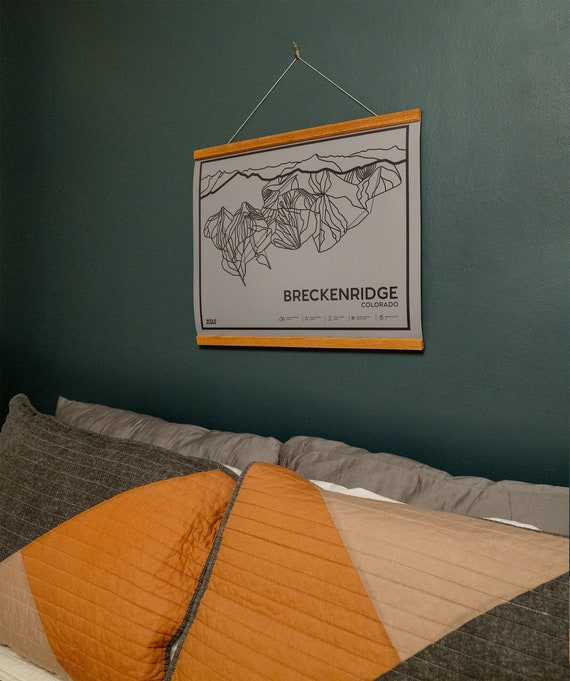 Breckenridge Trail Map - Etsy