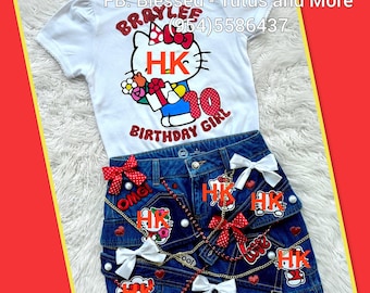 Junk outfit for Girls - Junk Skirts - Any Character Junk Outfit - Kitten Junk Outfit (READ DETAILS PLEASE)