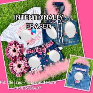 Denim  Outfit - Custom Birthday Outfit READ DESCRIPTION PLEASE