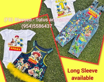 Toy Story-denimset - Toy Story-outfit LEES DETAILS AUB