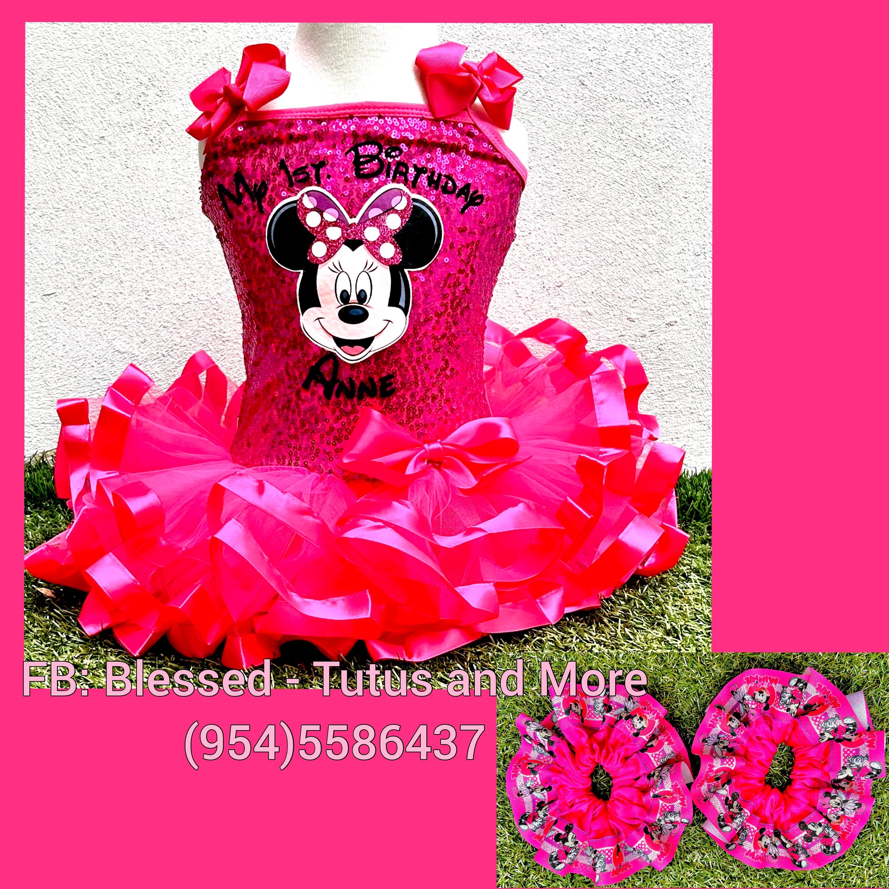Sequin Minnie Dress - Etsy
