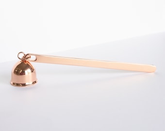 Candle Snuffer Rose Gold, Candle Accessory Extinguisher, High Quality Heavy Stainless Steel Candle  Flame Snuffer to Put Out Candles