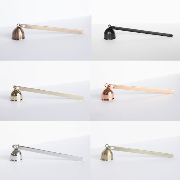 Candle Snuffer Choose Color, Candle Accessory Extinguisher, High Quality Heavy Stainless Steel Candle  Flame Snuffer to Put Out Candles