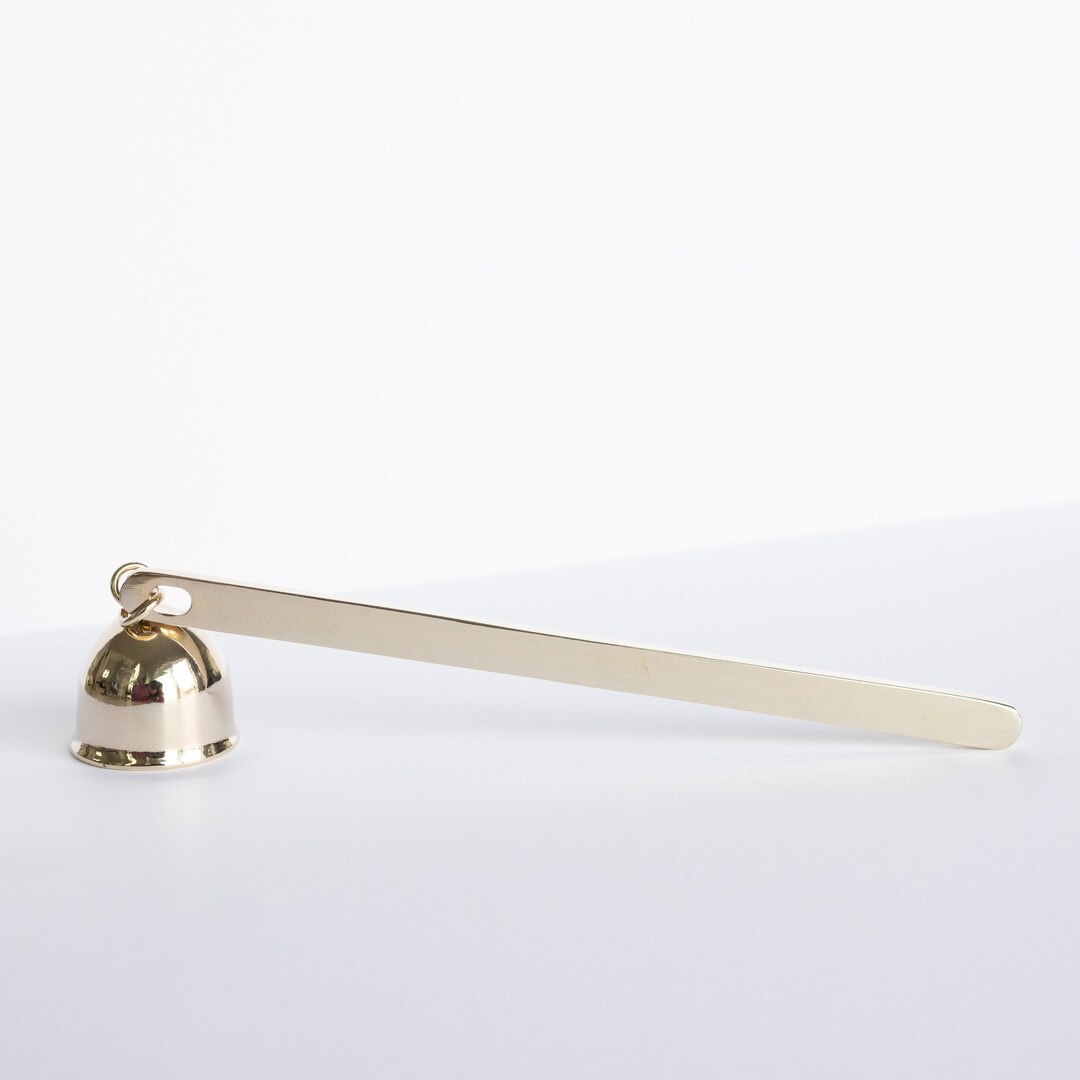 Candle Snuffer Gold Candle Accessory Extinguisher High Etsy