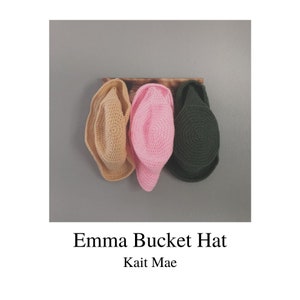 bucket hat crochet pattern