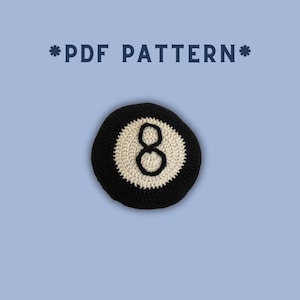 8-ball pillow pattern