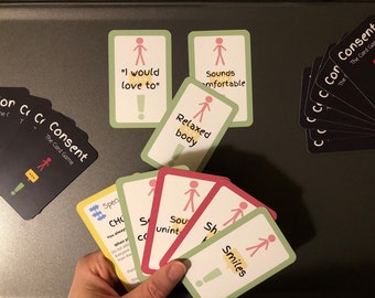 Consent The Card Game for kids, teens and adults