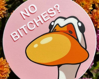 Funny Duck Sticker | Funny Animal Sticker | Meme Sticker