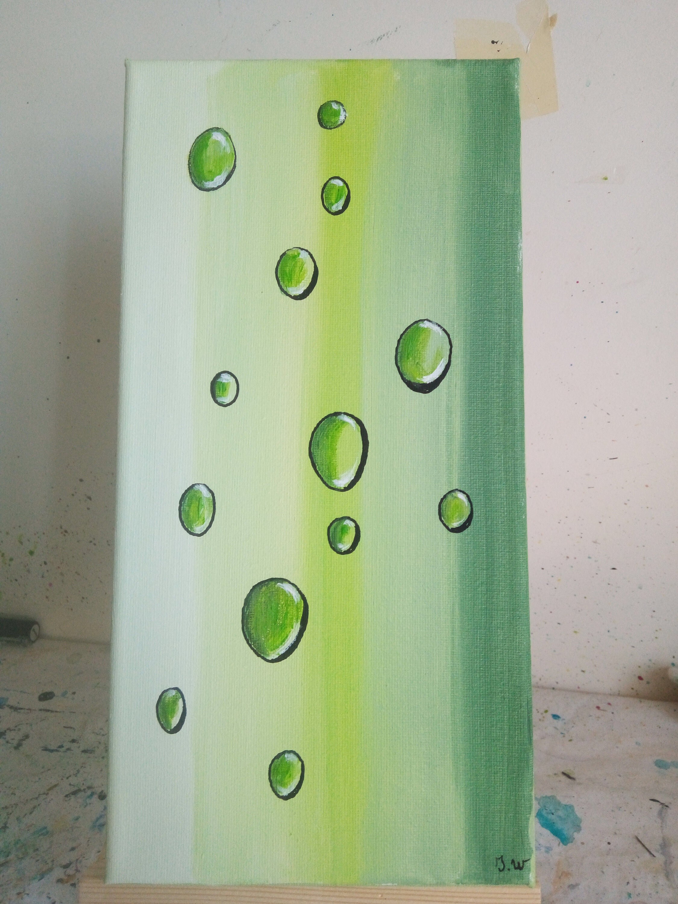 Tableau Zen, Tableau Gouttes d'eaux