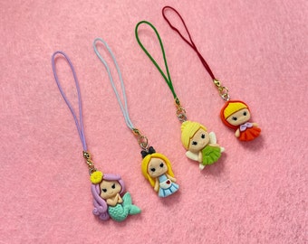 Princess charm | Mermaid phone charm | Alice in wonderland phone charm | Princess phone charm | Y2K phone charm