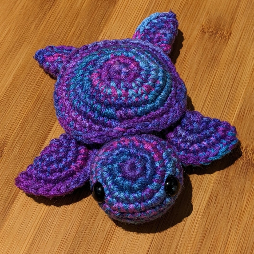 Handmade Crochet Turtle Plush - Etsy