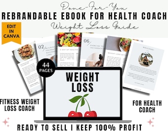Done For You Ebook, Weight Loss Quick Guide, Coaching Program, Weight Loss Coach, Fitness Coach, Weight Management, Wellness Coaches