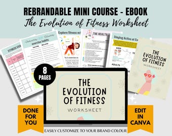 Done For You Brandable Coaching Programm, Arbeitsbuch, Ebook PLR Inhalt für Gesundheits- und Fitnesscoach, Body Mindset, Abnehmen, Wellness