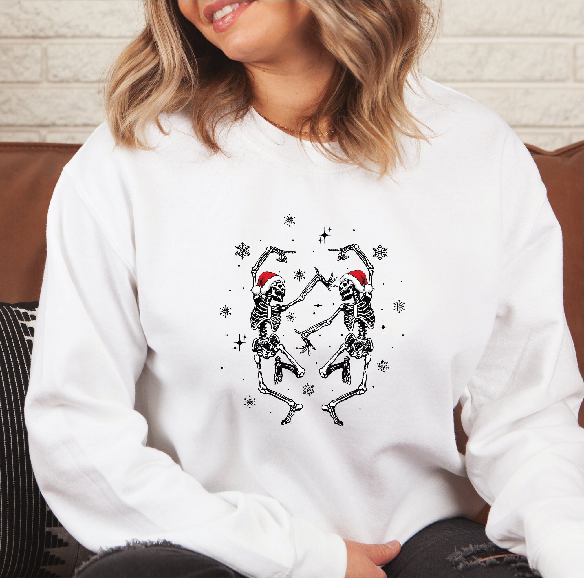 Skeleton christmas deals sweater