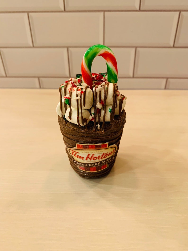 Hot Chocolate Bomb Cups Candy Cane